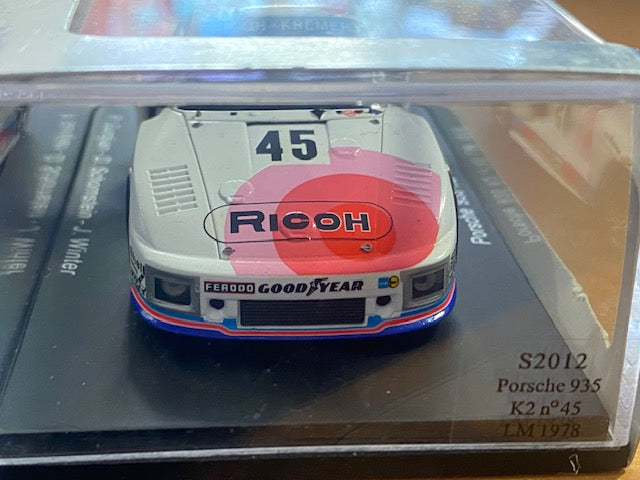 Porsche 935 K2 #45 Le Mans 1978 - Louis Krages  Dieter Schornstein  Philippe Gurdjian Ref S2012