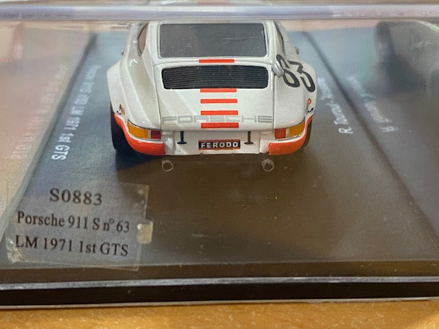 Porsche 911S #63 Le Mans 1971 - 6 th -1st GTS - Raymond Touroul  André Anselme S0883