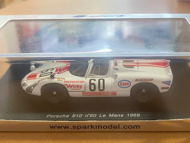 Porsche 910 #60 le mans 1969  -J. de Mortemart et J. Mésange