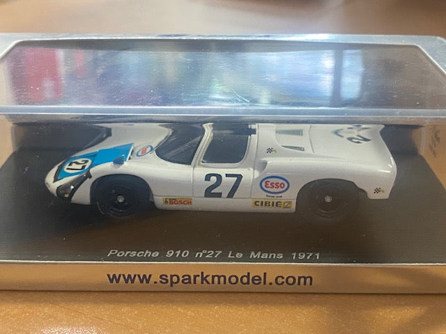 Porsche 910 #27 Le Mans 1971 - JC Andruet / C Poirot Ref S3472