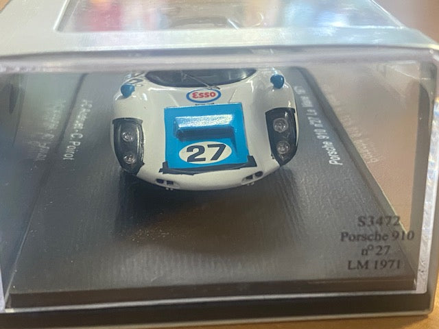 Porsche 910 #27 Le Mans 1971 - JC Andruet / C Poirot Ref S3472