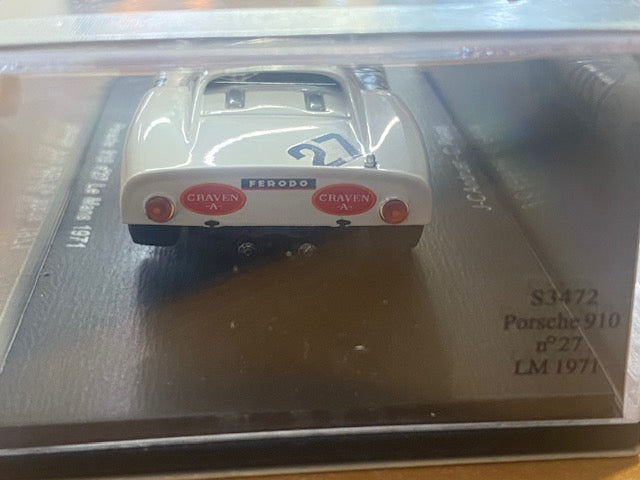 Porsche 910 #27 Le Mans 1971 - JC Andruet / C Poirot Ref S3472