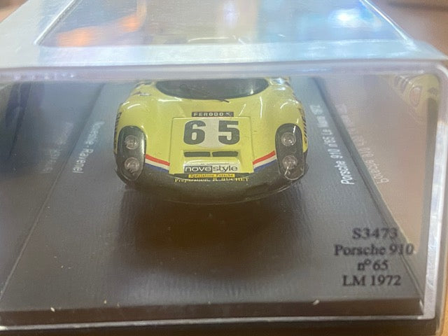 PORSCHE - 910 #65 33th 24h LE MANS 1972 - NOVESTILE - RAVENEL Ref S3473