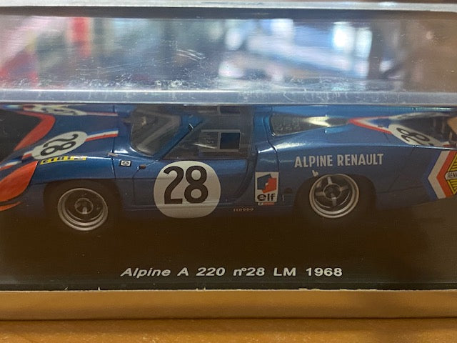 Alpine A220 #28 24 Heures du Mans 1968    - Grandsire/ Larrousse Ref S1542