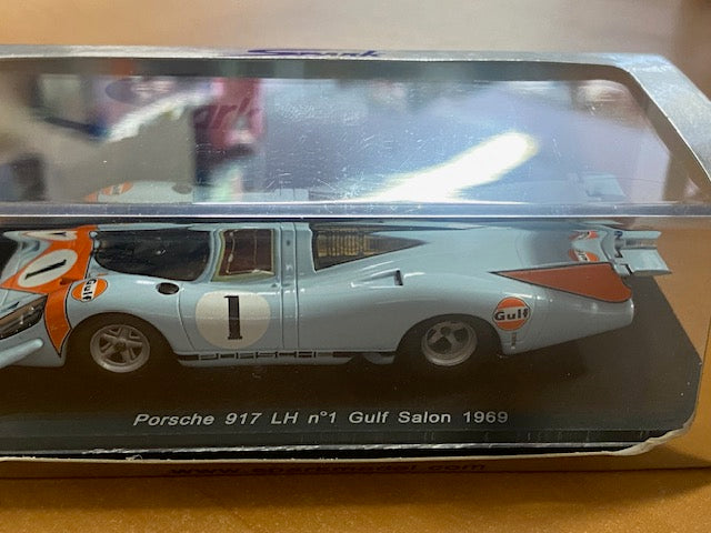Porsche 917 LH Gulf n°1  Gulf Salon 1969 - Ref S1898