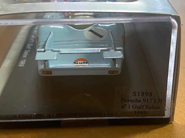 Porsche 917 LH Gulf n°1  Gulf Salon 1969 - Ref S1898