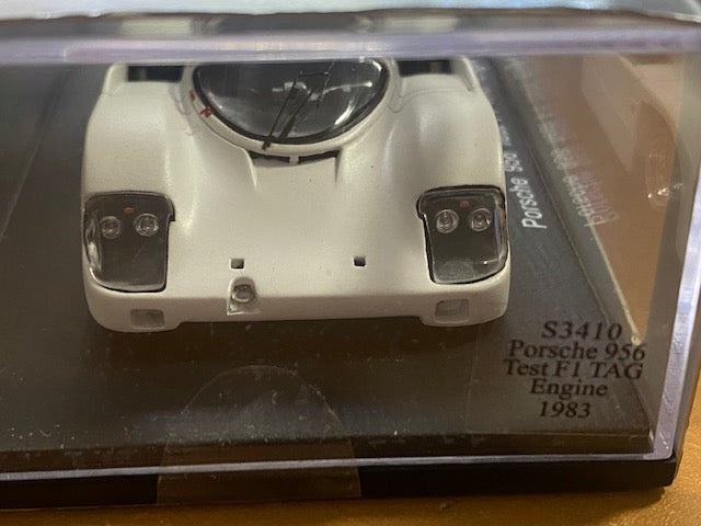 Porsche 956 Test moteur F1 1983 TAG Finish line Ref S3410