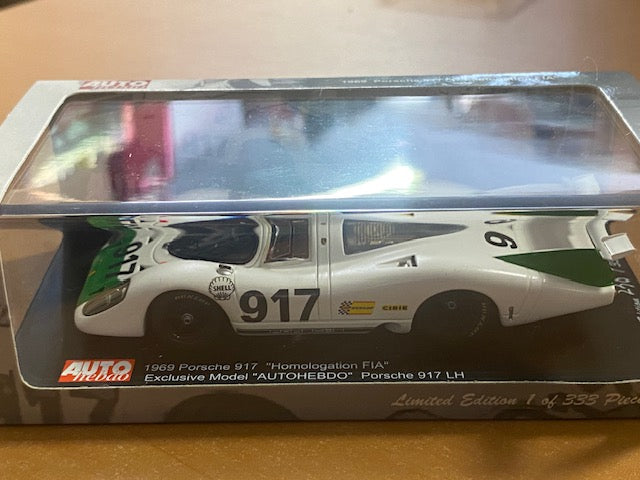 RARE  Porsche 917 LH "Homologation FIA" Model " AUTOHEBDO " Exclusive Ref 917