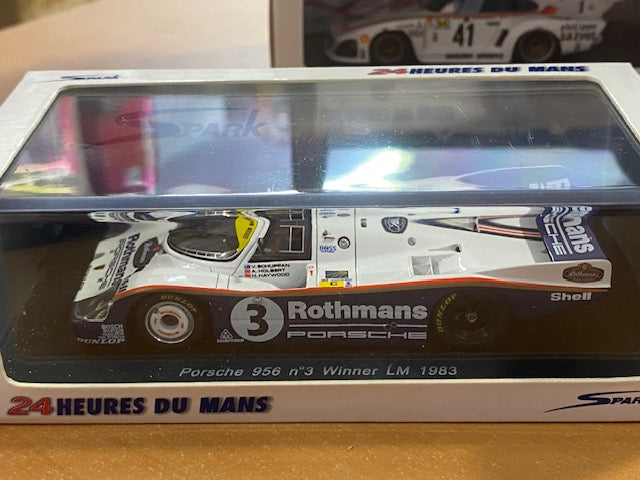 Porsche 956 LH  #3  Vainqueur Le Mans 1983  - Vern Schuppan / Al Holbert / Hurley Haywood Ref 43LM83 ( Décalques posés )