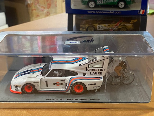 RARE Porsche 935 Bicycle Speed Record # 1 Rude/ Pescarolo Ref S1939