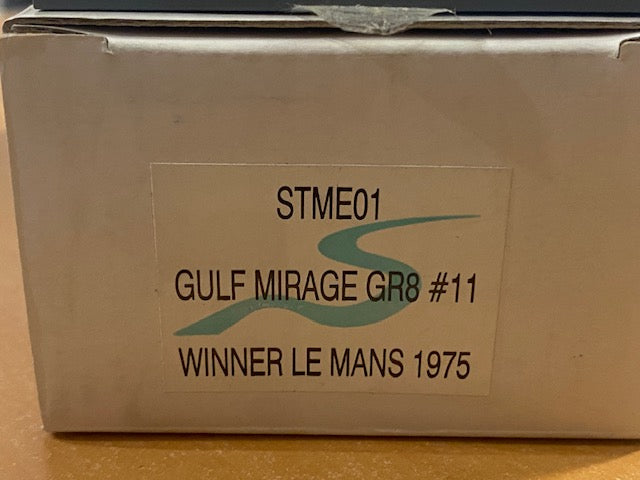 Gulf Mirage GR8 #11 Vainqueur du Mans 1975 - Bell/Ickx STME01