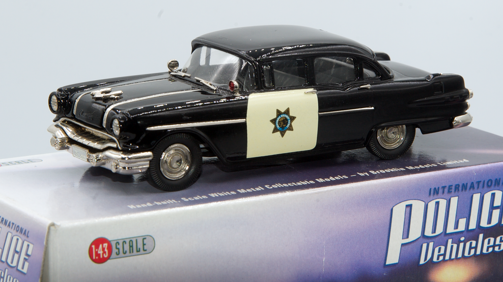 Pontiac Chieftain C.H.P. 1956 Noir Ref IPV27