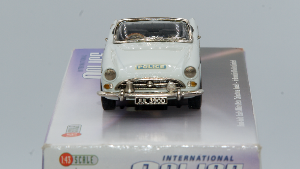 Sunbeam Tiger Metropolitan Police 1966 Blanc Ref IPV44