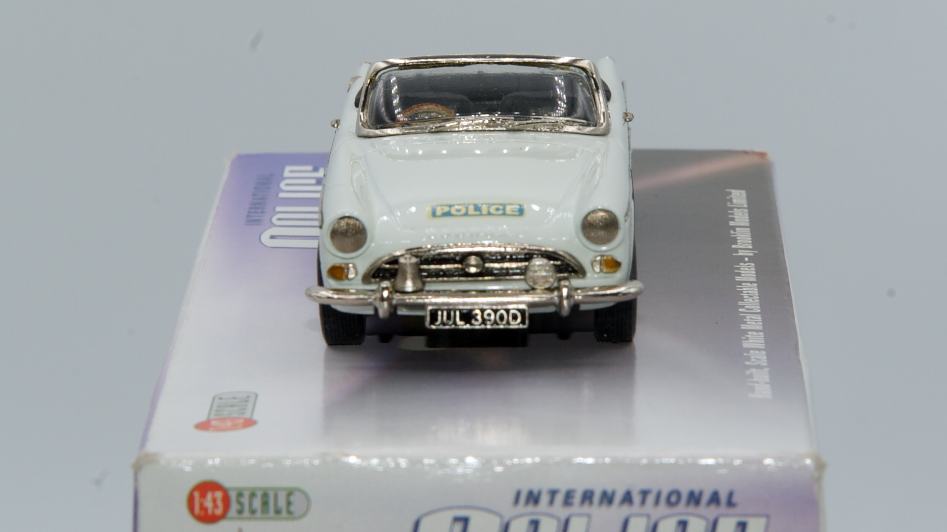 Sunbeam Tiger Metropolitan Police 1966 Blanc Ref IPV44