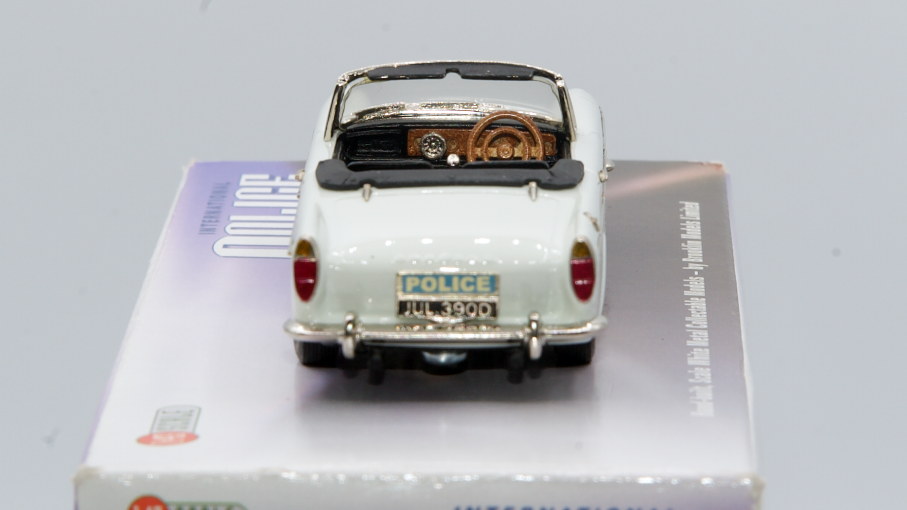 Sunbeam Tiger Metropolitan Police 1966 Blanc Ref IPV44