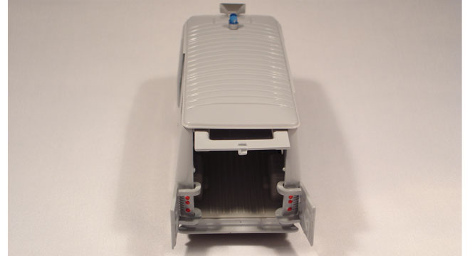 Peugeot J7 Fourgon Police Gris