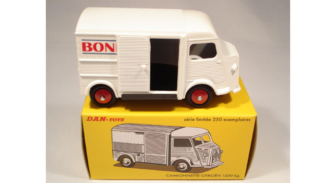 RARE Citroën Type HY Camionnette 1200 kg La Vache Qui Rit (Exclusivité Dan-Toys - Edition Limitée 250 Ex.)