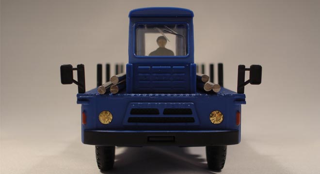 Saviem Porte-Fers Bleu