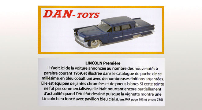 Lincoln Premiere Bleu Cobalt (Série de 500 Exemplaires)