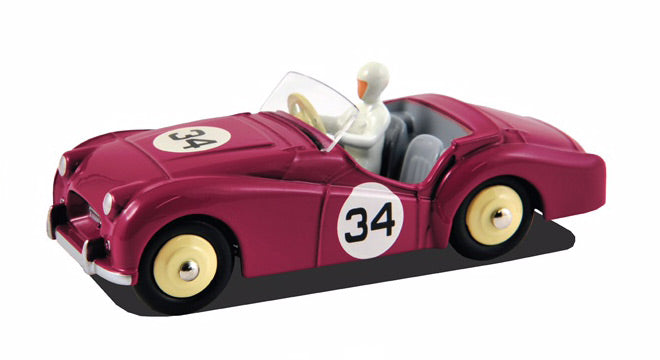 Triumph TR2 Compétition #34 Grenat