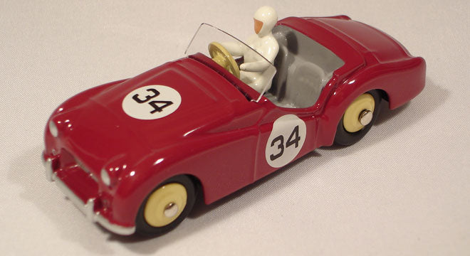 Triumph TR2 Compétition #34 Grenat