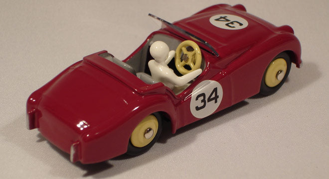 Triumph TR2 Compétition #34 Grenat