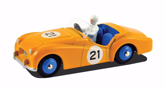 Triumph TR2 Compétition #21 Jaune
