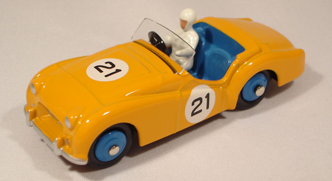 Triumph TR2 Compétition #21 Jaune
