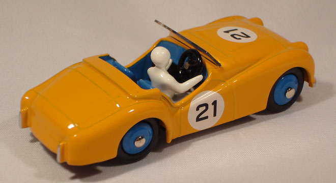Triumph TR2 Compétition #21 Jaune