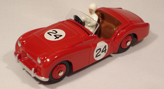 Triumph TR2 Compétition #24 Rouge