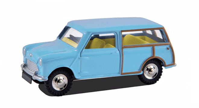 Morris Mini Traveller Bleu Ciel