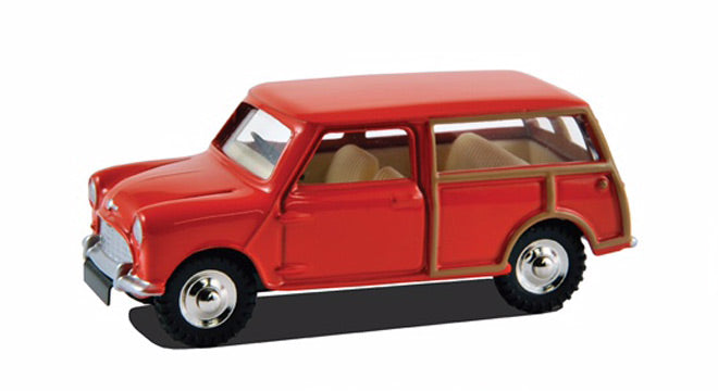 Morris Mini Traveller Rouge