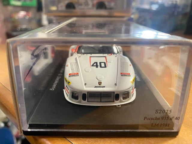 Porsche 935 J Joest Racing #40 24H Le Mans 1981 M.DeNarvaez / K.Miller / G.Steckkönig  Ref S2025 -11 Mars 2026 (Copie)