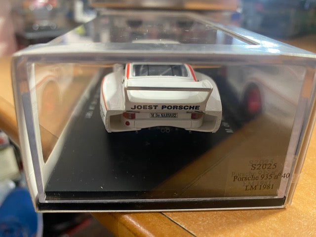 Porsche 935 J Joest Racing #40 24H Le Mans 1981 M.DeNarvaez / K.Miller / G.Steckkönig  Ref S2025 -11 Mars 2026 (Copie)