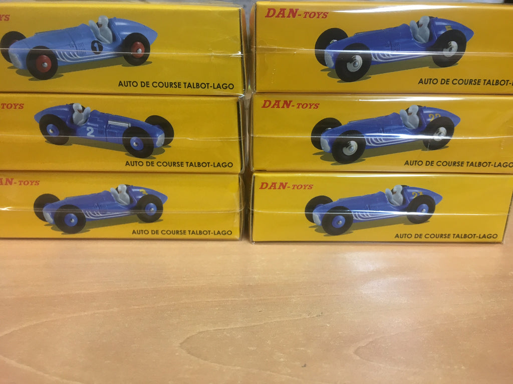 Coffret des 6 Talbot -Lago (23H1, 23H2, 23H3, 23H4, 23H5 et 23H6)