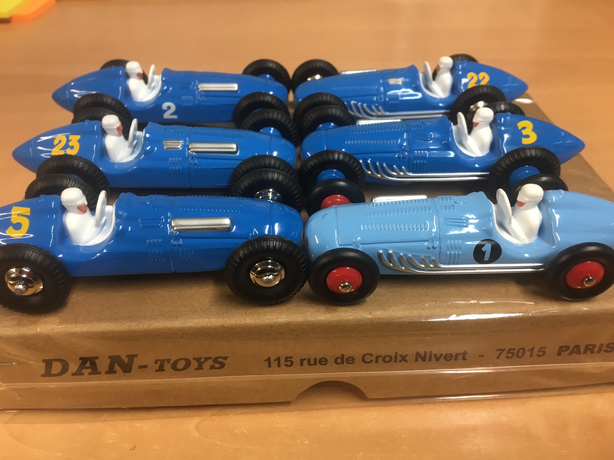 Coffret des 6 Talbot -Lago (23H1, 23H2, 23H3, 23H4, 23H5 et 23H6)