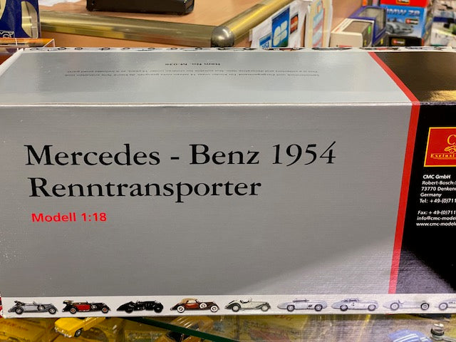 Mercedes-Benz RennTransporter 1954  ( un seul exemplaire neuf boite d'origine