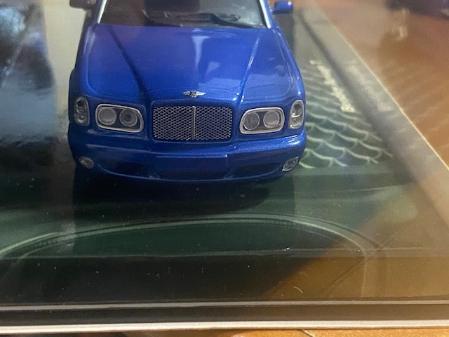 BENTLEY ARNAGE T 2003 - BLUE METALLIC( un seul exemplaire neuf boite d'origine )