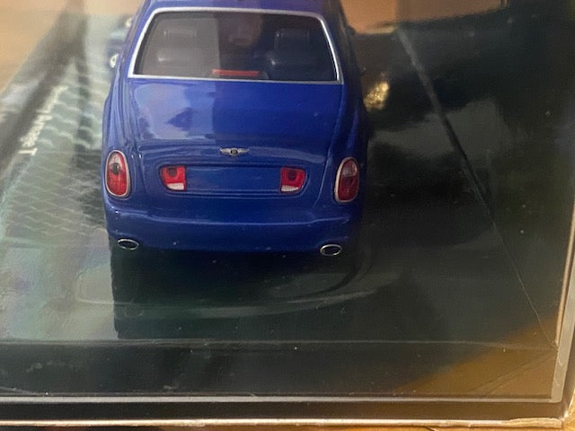 BENTLEY ARNAGE T 2003 - BLUE METALLIC( un seul exemplaire neuf boite d'origine )