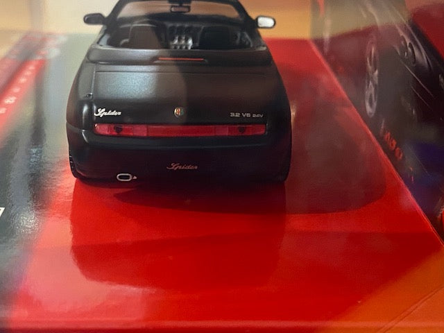 ALFA ROMEO - SPIDER FULDA OPEN 2003 Noir mat ( un seul exemplaire neuf boite d'origine )