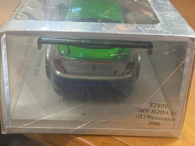 Alpina B6 GT3 2008 Présentation ( un seul exemplaire en boite d'origine sous cellophane )
